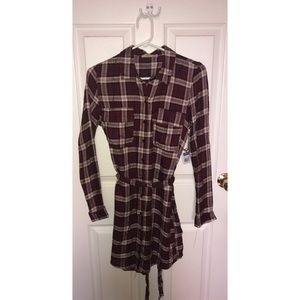 BNWT Dex Flannel Dress